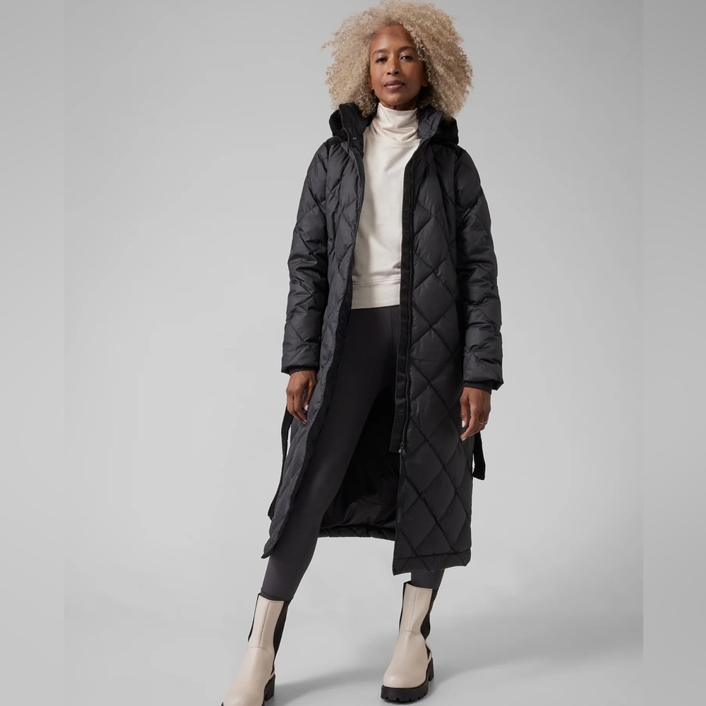 Athleta Down Duster Coat | XS, Fits S